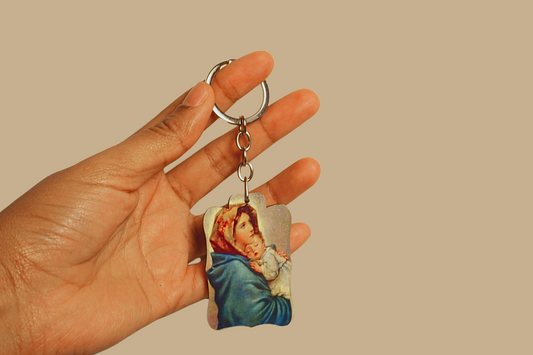 Kidist dingil mariam keychain